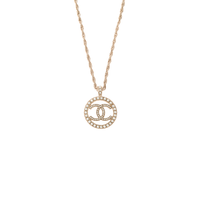 CHANEL Necklaces Women's Gold
