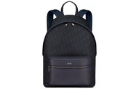 DIOR Cow Leather Backpack Men's Navy