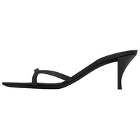 SAINT LAURENT Slide Slippers Women's Black