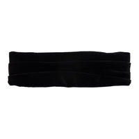 PRADA Cupro Hair Bands Women's Black