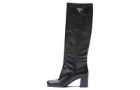 PRADA Knee-high Boots 6.5cm Women's Black