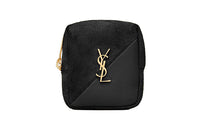 SAINT LAURENT Jamie Lambskin Coin Purse Women's Black