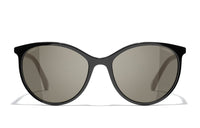 CHANEL Sunglasses Women's Black