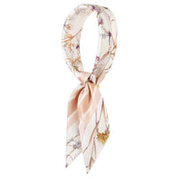 DIOR Mulberry Silk Silk Scarves Unisex Beige