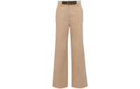 PRADA Gabardine Wide leg Trousers