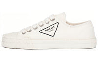 PRADA Low Top Stylish Skateboarding Shoes Women's White