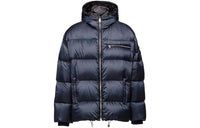 PRADA Down Jacket Winter Men's Marine Blue