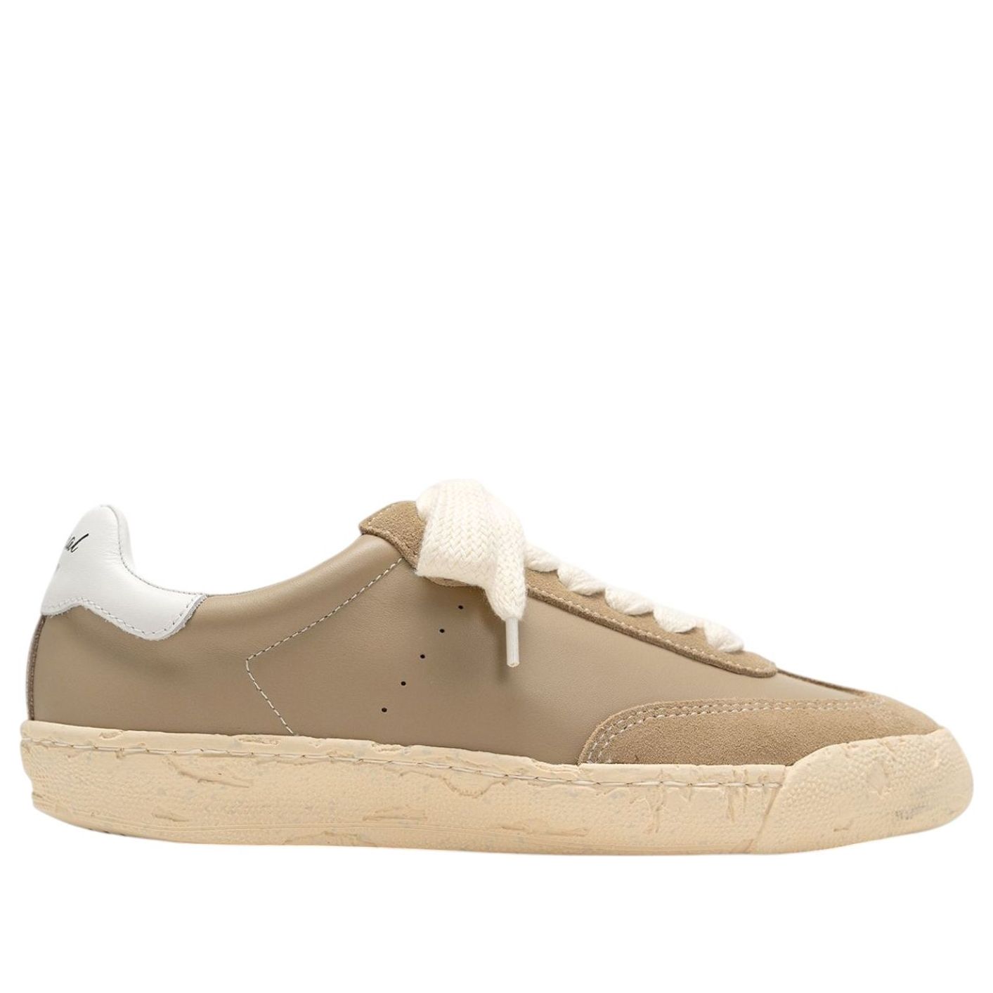 Maison MIHARA YASUHIRO FRANCIS PAST Sole Mixed Material Low 'Beige' S14FW704-BEIGE