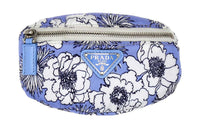 PRADA Nylon Wallet Men's Blue Purple