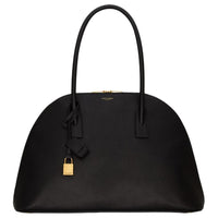 SAINT LAURENT Grain Calfskin Handbag Women's Black