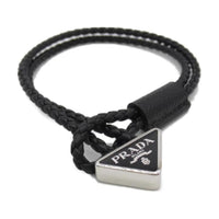 PRADA Cow Leather Bracelets Women's Black