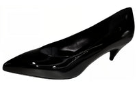 SAINT LAURENT Cone Heel High Heels 3cm Women's Black