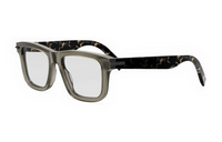DIOR Acetate Square Eyeglass Frames Men's Brown