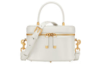 DIOR Cow Leather Shoulder Bag, Crossbody Bag, Handbag Small Size Women's White