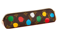 LOUIS VUITTON Louis Vuitton Pen Pouch Pen Pouches Brown