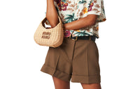 MIU MIU Casual Shorts Women's Brown