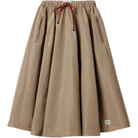 MIU MIU Casual Long Skirt Women's Khaki