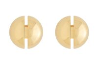 SAINT LAURENT Stud Earrings Women's Gold
