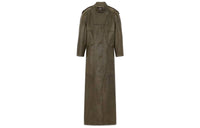 SAINT LAURENT Coats Women's Dark Khaki