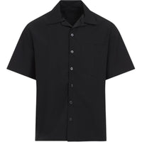 PRADA Short Sleeved Buttoned Bowling Shirt