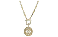 CHANEL Necklaces Women's Gold