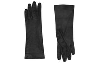 SAINT LAURENT Leather Gloves Women's Black