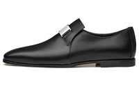 HERMES Dean Casual Single Shoes Men's Black