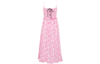 MIU MIU Sleeveless Dress Women's Pink