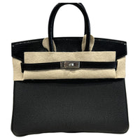 HERMES Birkin Touch Lizard Skin Birkin Bag Handbag Regular Women's 89 Nior Black
