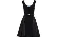 PRADA SS21 Sleeveless Dress Women's Black