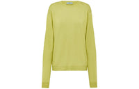 PRADA SS24 Cashmere Sweater Women's Lime Green
