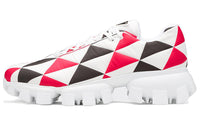 PRADA Casual Shoes Men Low-Top Red/White/Black