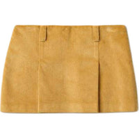 MIU MIU Casual Short Skirts Women's Honey