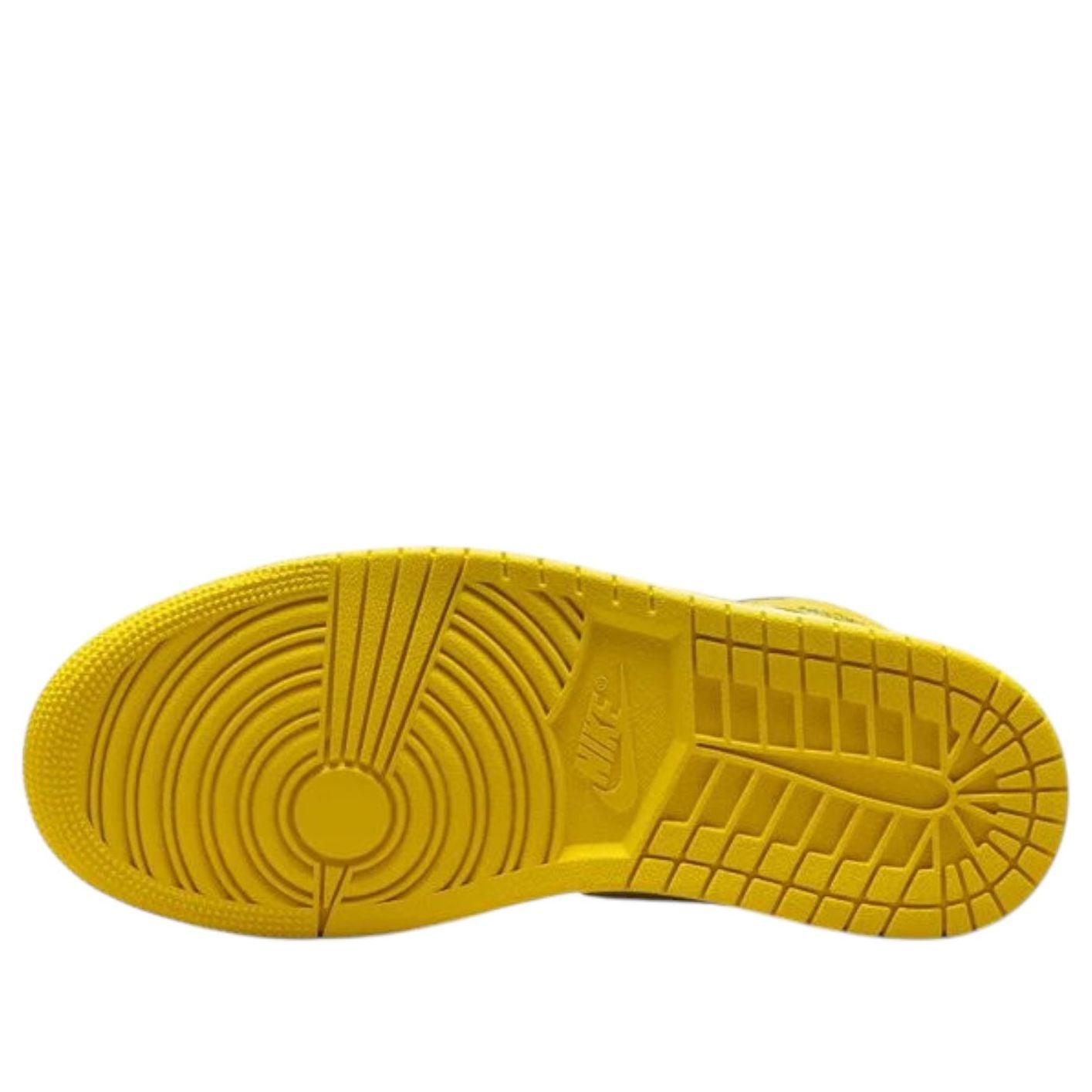 (WMNS) Air Jordan 1 Mid 'Vivid Sulfur ' BQ6472-170