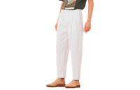 HERMES Casual Pants Men's White