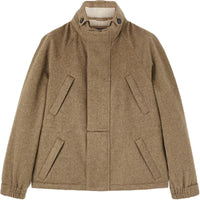 Loro Piana Mini Icer Collection FW24 Parka Coats Women's Moss Original Mixed Color