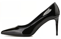 SAINT LAURENT Slim Heel High Heels 8cm Women's Black