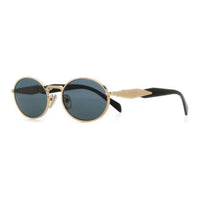 PRADA Metal Oval Sunglasses Women's Gold