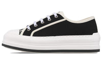 DIOR Walk'n'Dior Platform Shoes Low-Top Skateboard Shoes Women's Black