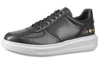 LOUIS VUITTON Beverly Hills Stylish Skateboarding Shoes Men's Coal Gray