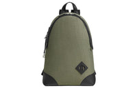 HERMES Nouveau Sac A Dos T&C Bivouac Canvas With Swift Leather Backpack Men's Khaki/Black