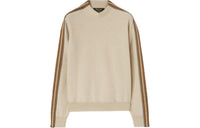 Loro Piana High Necked Knitted Sweater Sweatshirt Women's Yellow