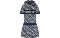DIOR Quarterly New Products Short-Sleeved Dresses Women's Navy
