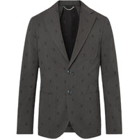 LOUIS VUITTON Lv Blason Jacquard Cotton Napolitana Jacket