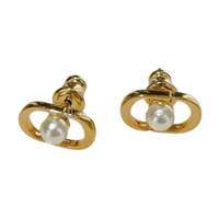 DIOR Metal Earrings Women's Gold