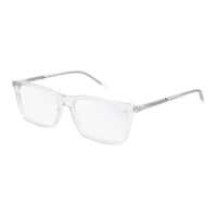SAINT LAURENT Rectangular Eyeglass Frames Unisex Transparent