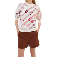 HERMES FW24 Sweatshirt Women's Natural White