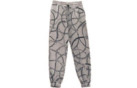 HERMES Knitted Sweatpants Women's Gray