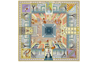 HERMES Silk Scarf Women's Multicolor
