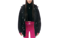 CHANEL Parka Coat Women's Light Pink